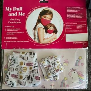 My Doll and Me Matching Face Masks